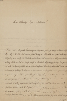 Listy Gwalberta Pawlikowskiego. T. 1, Listy do ojca, Józefa Benedykta Pawlikowskiego z lat 1819-1825