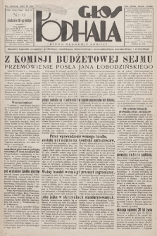 Głos Podhala : aktualny tygodnik powiatów: gorlickiego, jasielskiego, limanowskiego, nowosądeckiego, nowotarskiego i żywieckiego. 1935, nr 6