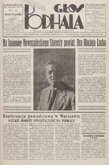 Głos Podhala : aktualny tygodnik powiatów: gorlickiego, jasielskiego, limanowskiego, nowosądeckiego, nowotarskiego i żywieckiego. 1935, nr 8