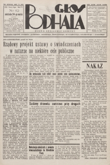 Głos Podhala : aktualny tygodnik powiatów: gorlickiego, jasielskiego, limanowskiego, nowosądeckiego, nowotarskiego i żywieckiego. 1935, nr 12