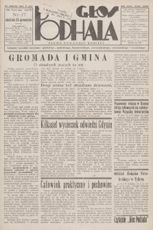 Głos Podhala : aktualny tygodnik powiatów: gorlickiego, jasielskiego, limanowskiego, nowosądeckiego, nowotarskiego i żywieckiego. 1935, nr 17