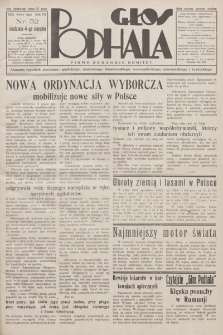 Głos Podhala : aktualny tygodnik powiatów: gorlickiego, jasielskiego, limanowskiego, nowosądeckiego, nowotarskiego i żywieckiego. 1935, nr 32