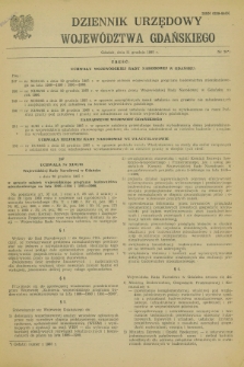 Dziennik Urzędowy Województwa Gdańskiego. 1985, nr 20 (31 grudnia)