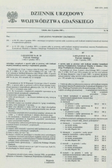 Dziennik Urzędowy Województwa Gdańskiego. 1989, nr 30 (22 grudnia)