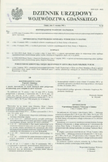 Dziennik Urzędowy Województwa Gdańskiego. 1992, nr 20 (11 września)