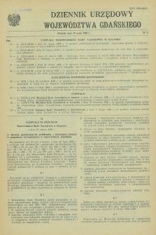 Dziennik Urzędowy Województwa Gdańskiego. 1988, nr 9 (17 maja)