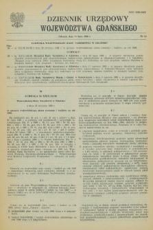 Dziennik Urzędowy Województwa Gdańskiego. 1988, nr 14 (14 lipca)