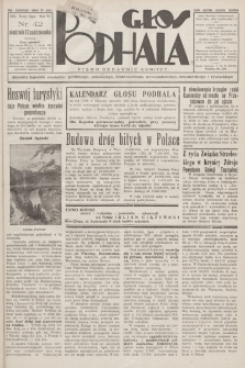 Głos Podhala : aktualny tygodnik powiatów: gorlickiego, jasielskiego, limanowskiego, nowosądeckiego, nowotarskiego i żywieckiego. 1935, nr 42