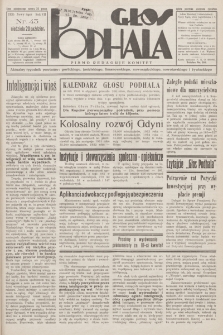 Głos Podhala : aktualny tygodnik powiatów: gorlickiego, jasielskiego, limanowskiego, nowosądeckiego, nowotarskiego i żywieckiego. 1935, nr 43