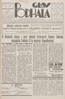 Głos Podhala : aktualny tygodnik powiatów: gorlickiego, jasielskiego, limanowskiego, nowosądeckiego, nowotarskiego i żywieckiego. 1935, nr 47