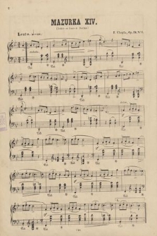 Mazurkas : op. 24