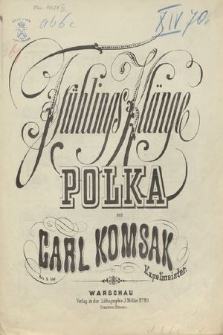 Frühlings Klänge : polka