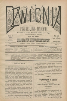 Dźwignia Przemysłowo-Handlowa : organ Kraj. Tow. Kupców i Przemysłowców. R.2, nr 22 (15 grudnia 1895)