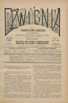 Dźwignia Przemysłowo-Handlowa Illustrowana : organ Kraj. Tow. Kupców i Przemysłowców. R.3, nr 4 (15 lutego 1896)