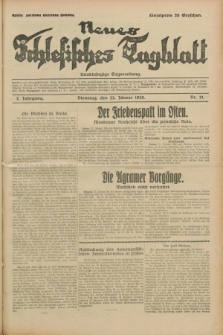 Neues Schlesisches Tagblatt : unabhängige Tageszeitung. Jg.2, Nr. 21 (22 Jänner 1929)