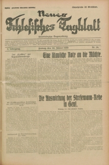 Neues Schlesisches Tagblatt : unabhängige Tageszeitung. Jg.2, Nr. 24 (25 Jänner 1929)