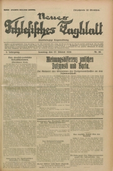 Neues Schlesisches Tagblatt : unabhängige Tageszeitung. Jg.2, Nr. 26 (27 Jänner 1929)