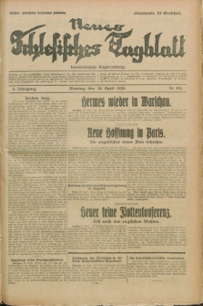 Neues Schlesisches Tagblatt : unabhängige Tageszeitung. Jg.2, Nr. 115 (29 April 1929)