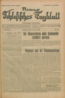 Neues Schlesisches Tagblatt : unabhängige Tageszeitung. Jg.2, Nr. 167 (24 Juni 1929)