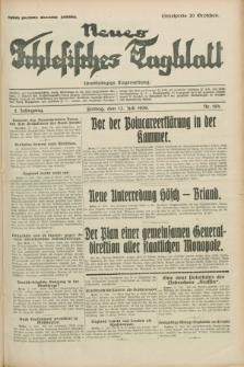 Neues Schlesisches Tagblatt : unabhängige Tageszeitung. Jg.2, Nr. 184 (12 Juli 1929)