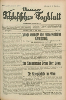 Neues Schlesisches Tagblatt : unabhängige Tageszeitung. Jg.2, Nr. 192 (20 Juli 1929)