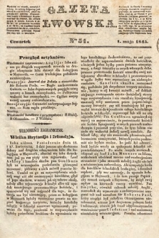 Gazeta Lwowska. 1845, nr 51