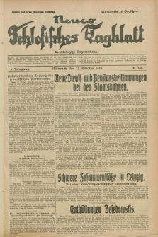 Neues Schlesisches Tagblatt : unabhängige Tageszeitung. Jg.2, Nr. 286 (23 Oktober 1929)