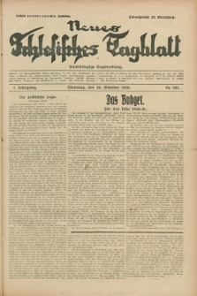Neues Schlesisches Tagblatt : unabhängige Tageszeitung. Jg.2, Nr. 292 (29 Oktober 1929)