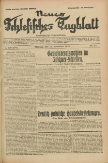 Neues Schlesisches Tagblatt : unabhängige Tageszeitung. Jg.2, Nr. 317 (25 November 1929)