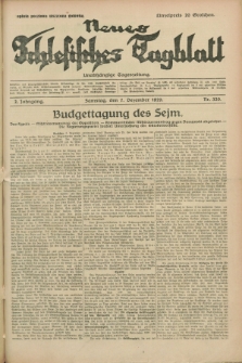 Neues Schlesisches Tagblatt : unabhängige Tageszeitung. Jg.2, Nr. 329 (7 Dezember 1929)