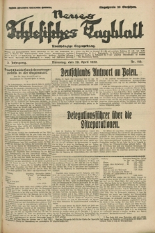 Neues Schlesisches Tagblatt : unabhängige Tageszeitung. Jg.3, Nr. 116 (29 April 1930)