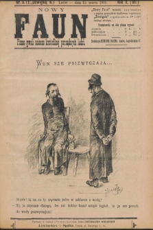 Nowy Faun : pismo gwoli uciesze krotofilnej porządnych ludzi. R.2, nr 3 (15 marca 1900) = R.7!