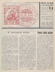 Ilustrowany Kurjer Filatelistyczny : organ „Lwowskiego Związku Filatelistów”. 1932, nr 85-86