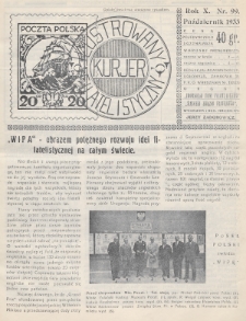 Ilustrowany Kurjer Filatelistyczny : organ „Lwowskiego Tow. Filatelistów”, „Śląskiego Związku Filatelistów”. 1933, nr 99
