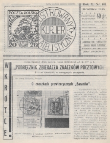Ilustrowany Kurjer Filatelistyczny : organ „Lwowskiego Tow. Filatelistów”, „Śląskiego Związku Filatelistów”. 1933, nr 101