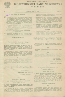 Dziennik Urzędowy Wojewódzkiej Rady Narodowej w Elblągu. 1977, nr 2 (31 maja)