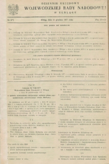 Dziennik Urzędowy Wojewódzkiej Rady Narodowej w Elblągu. 1977, nr 6 (31 grudnia)