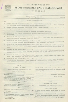 Dziennik Urzędowy Wojewódzkiej Rady Narodowej w Elblągu. 1982, nr 8 (30 grudnia)