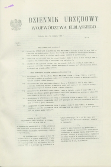 Dziennik Urzędowy Województwa Elbląskiego. 1988, nr 16 (15 czerwca)