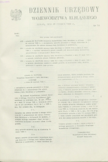 Dziennik Urzędowy Województwa Elbląskiego. 1988, nr 18 (28 czerwca)