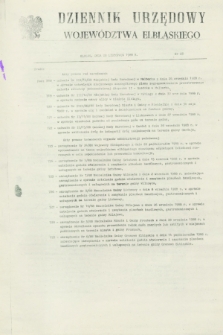 Dziennik Urzędowy Województwa Elbląskiego. 1988, nr 25 (28 listopada)