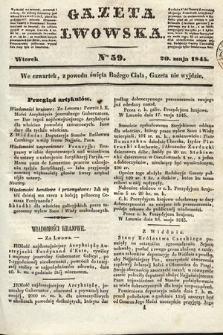 Gazeta Lwowska. 1845, nr 59