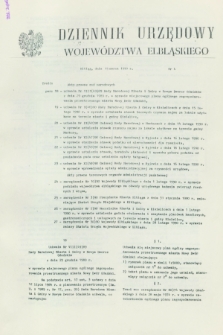 Dziennik Urzędowy Województwa Elbląskiego. 1990, nr 4 (15 marca)