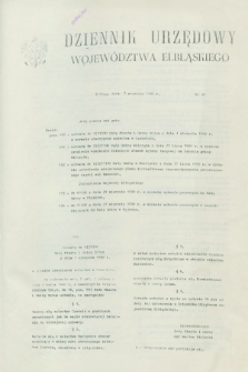 Dziennik Urzędowy Województwa Elbląskiego. 1990, nr 20 (3 września)