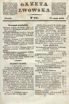 Gazeta Lwowska. 1845, nr 61