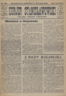 Kurjer Stanisławowski : polski organ kresowy. R.39 (1926), nr 285