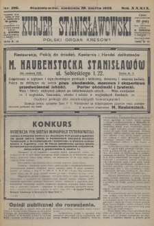Kurjer Stanisławowski : polski organ kresowy. R.39 (1926), nr 295