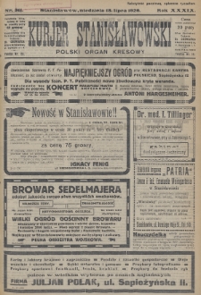 Kurjer Stanisławowski : polski organ kresowy. R.39 (1926), nr 311