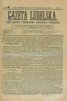 Gazeta Lubelska : pismo rolniczo-przemysłowo-handlowe i literackie. R.2, № 3 (8 stycznia 1877)