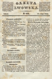 Gazeta Lwowska. 1845, nr 63